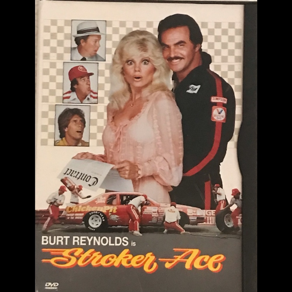3/$10 “Stroker Ace” DVD Starring Burt Reynolds’s - Pre-owned.